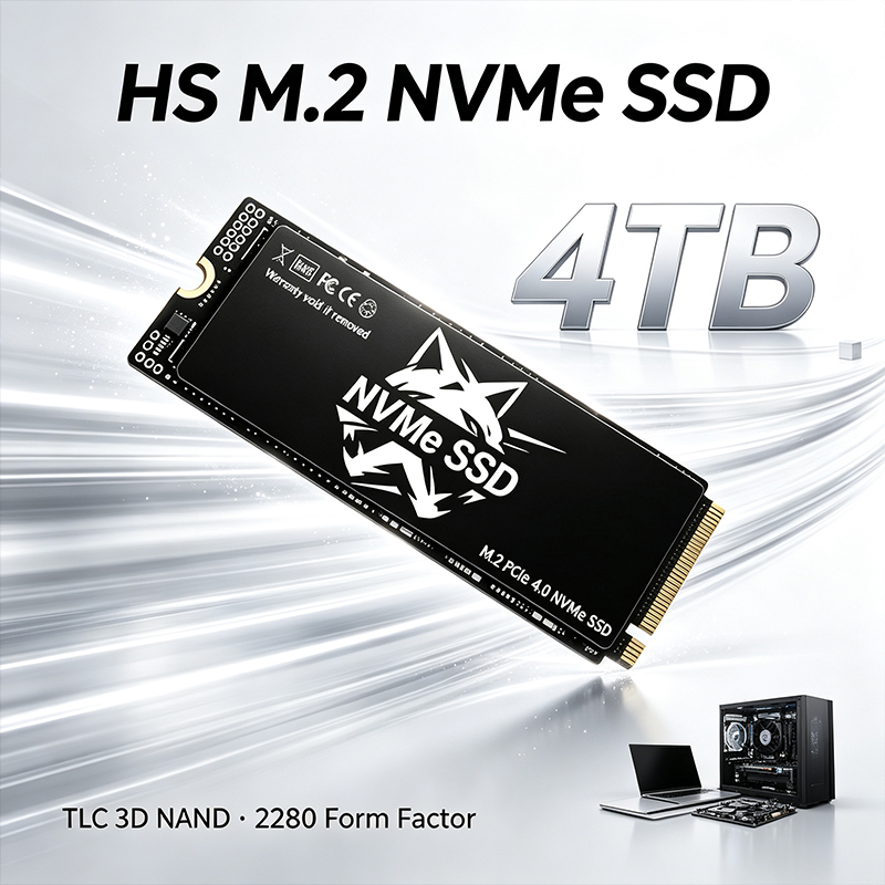 Ssd 500Gb - HS M.2 NVMe SSD TLC 3D