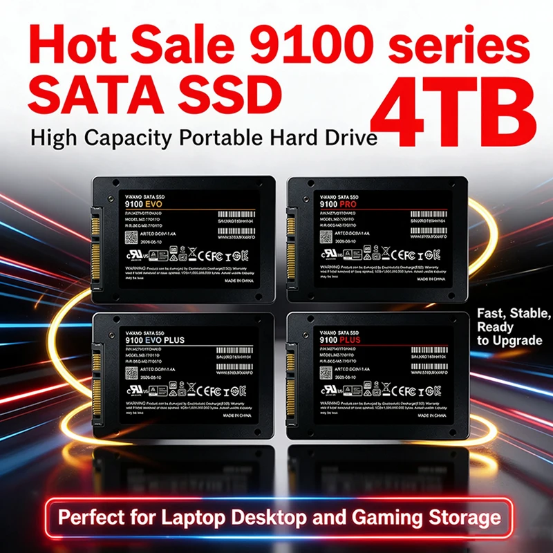 Ssd 500Gb - Nuevo SSD SATA 9100PRO 2026, Disco