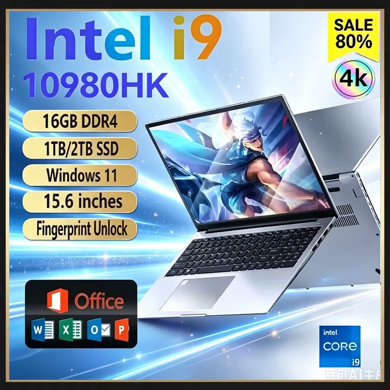 Ssd 2Tb - Portátil de 15,6 pulgadas con procesador