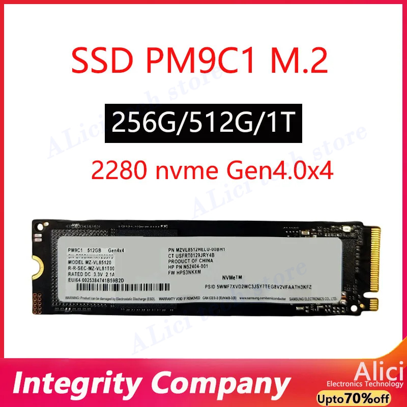 Samsung Ssd - Original aplicable Samsung PM9C1/PM9C1a 512G 256g