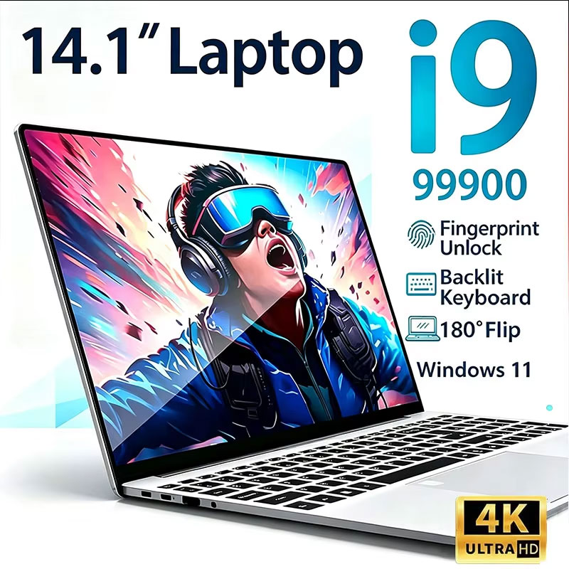 Ssd 2Tb - Computadora portátil de 14.1' con Intel