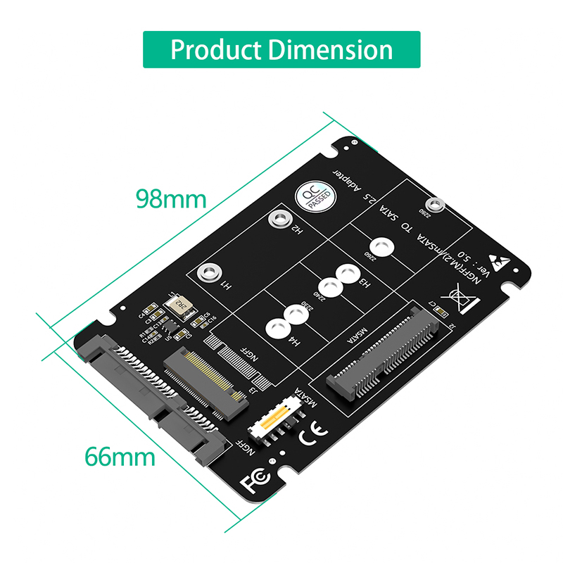 M.2 NGFF mSATA SSD a SATA 3,0  - Memory Card Ssd reseña y precio
