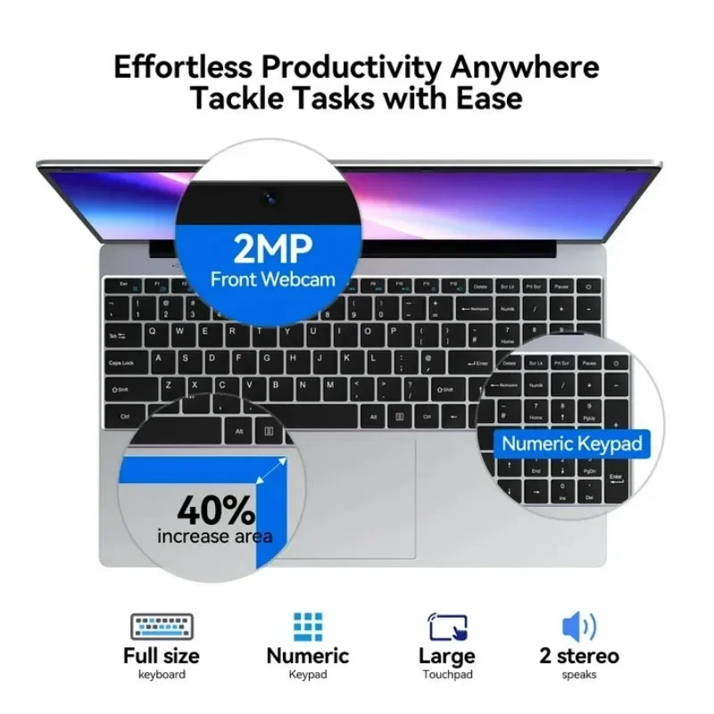 Nueva Laptop 2026 de 15.6' con - Ssd 2Tb reseña y precio
