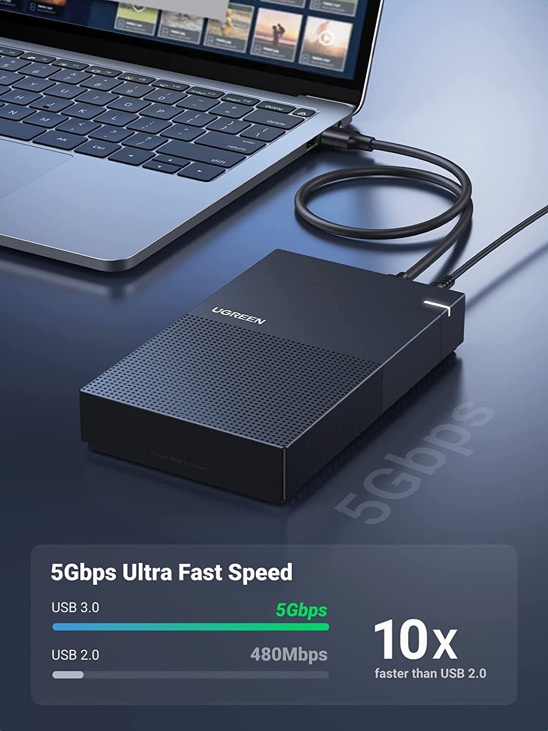UGREEN Caja de disco duro exte - Sata Ssd reseña y precio