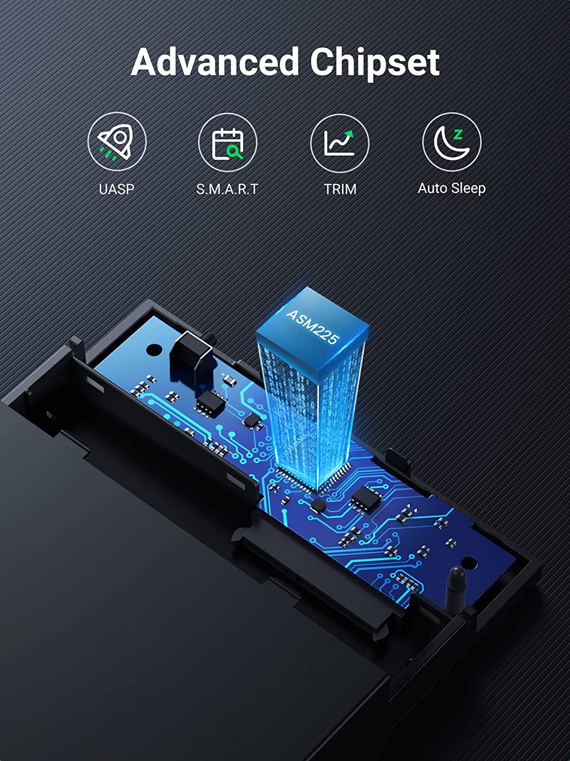 UGREEN Caja de disco duro exte - Sata Ssd reseña y precio