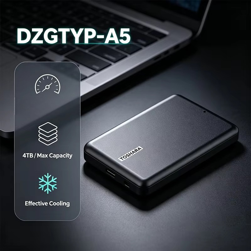 SSD Portátil TOSHARA A5 de 4TB - Ssd 500Gb reseña y precio