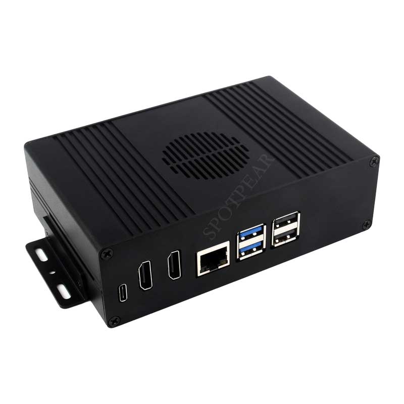 Raspberry Pi 5 Box Case Kit-C  - Nvme Ssd reseña y precio
