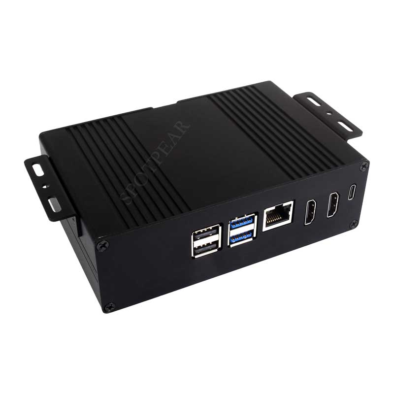 Raspberry Pi 5 Box Case Kit-C  - Nvme Ssd reseña y precio