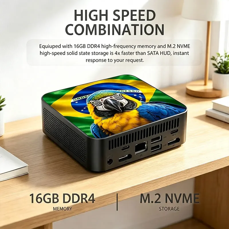 Potente Mini PC Portátil para  - M.2 Ssd reseña y precio