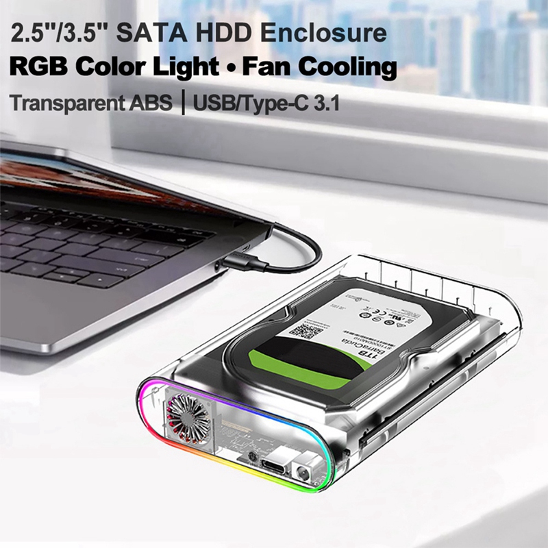 Caja transparente para HDD/SSD - External Ssd reseña y precio