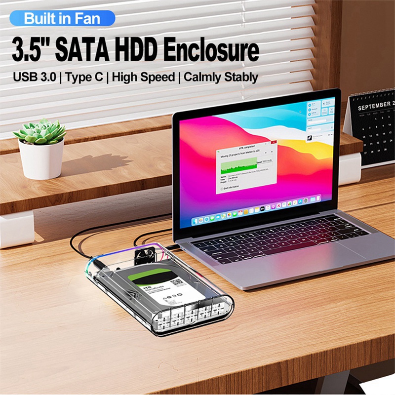 Caja transparente para HDD/SSD - External Ssd reseña y precio