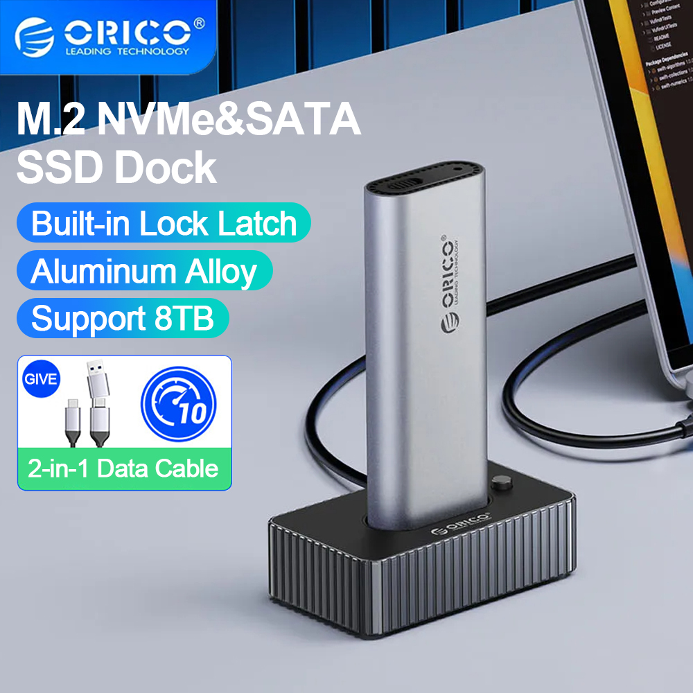 Caja ORICO para SSD M.2 SATA N - 8Tb M2 Nvme Ssd reseña y precio