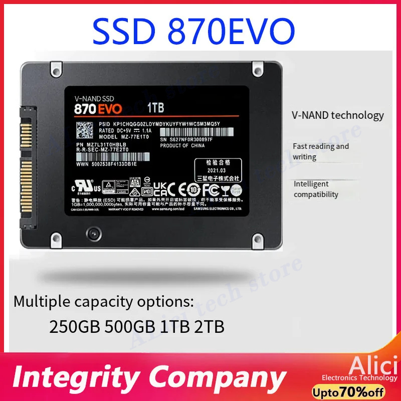 SSD Original para Samsung 870E - Samsung Ssd reseña y precio