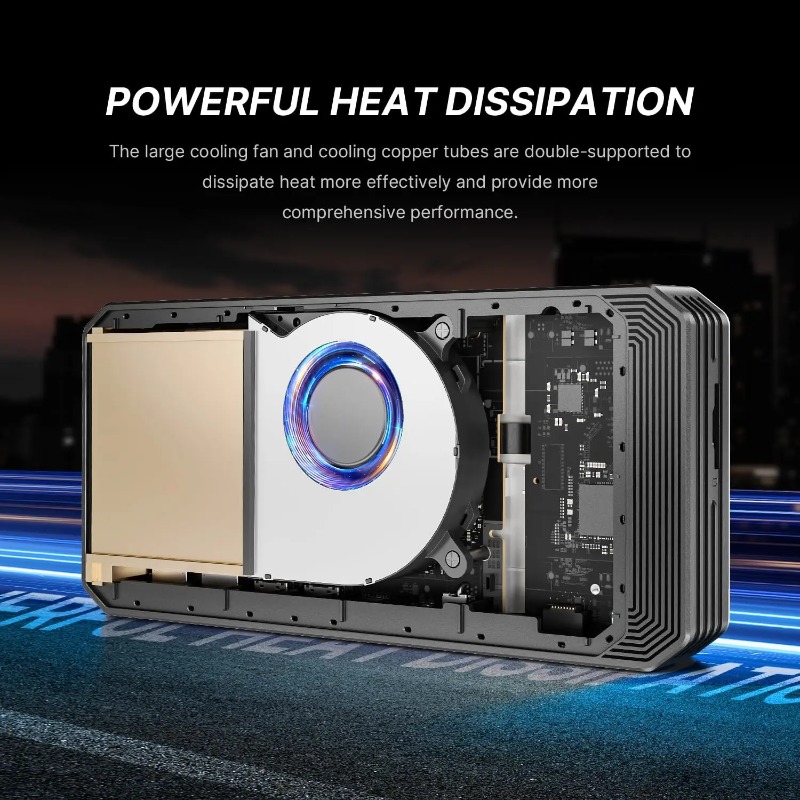 GVP7600 EGPU RX 7600M Core O C - Nvme Ssd reseña y precio