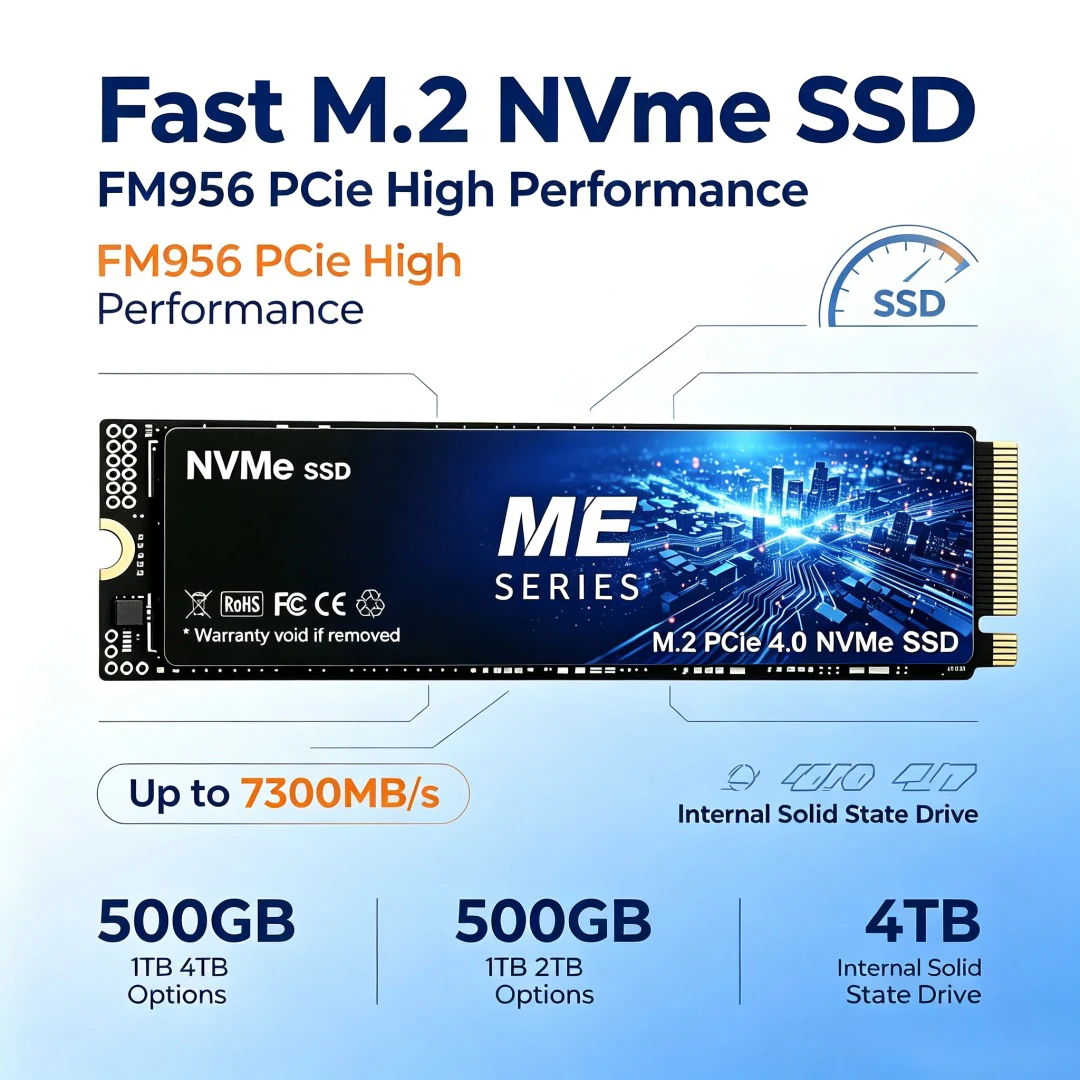 ME M2 NVMe SSD 4TB 2TB 1TB 500 - Ssd 500Gb reseña y precio