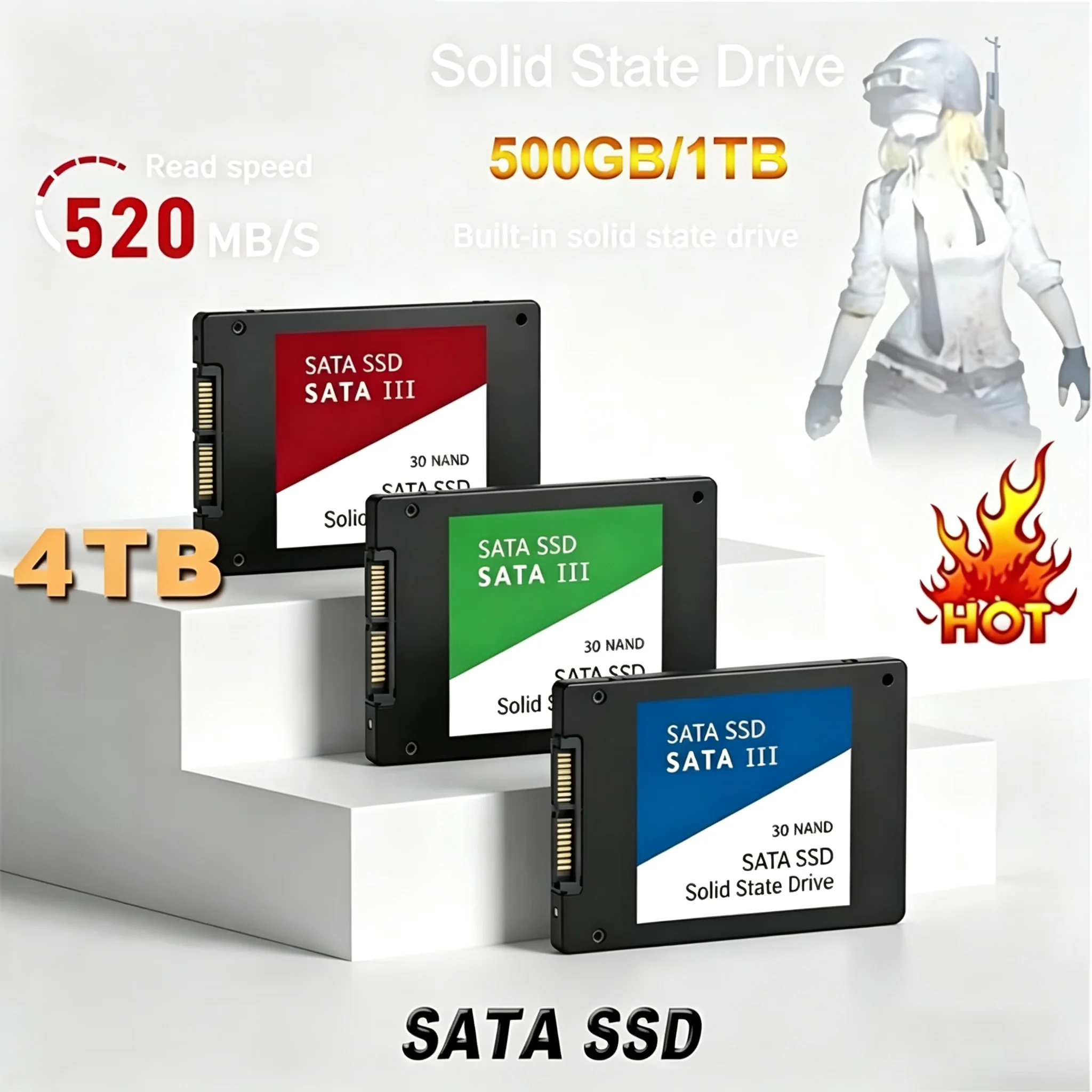 Disco de estado sólido SSD de  - Ssd 500Gb reseña y precio