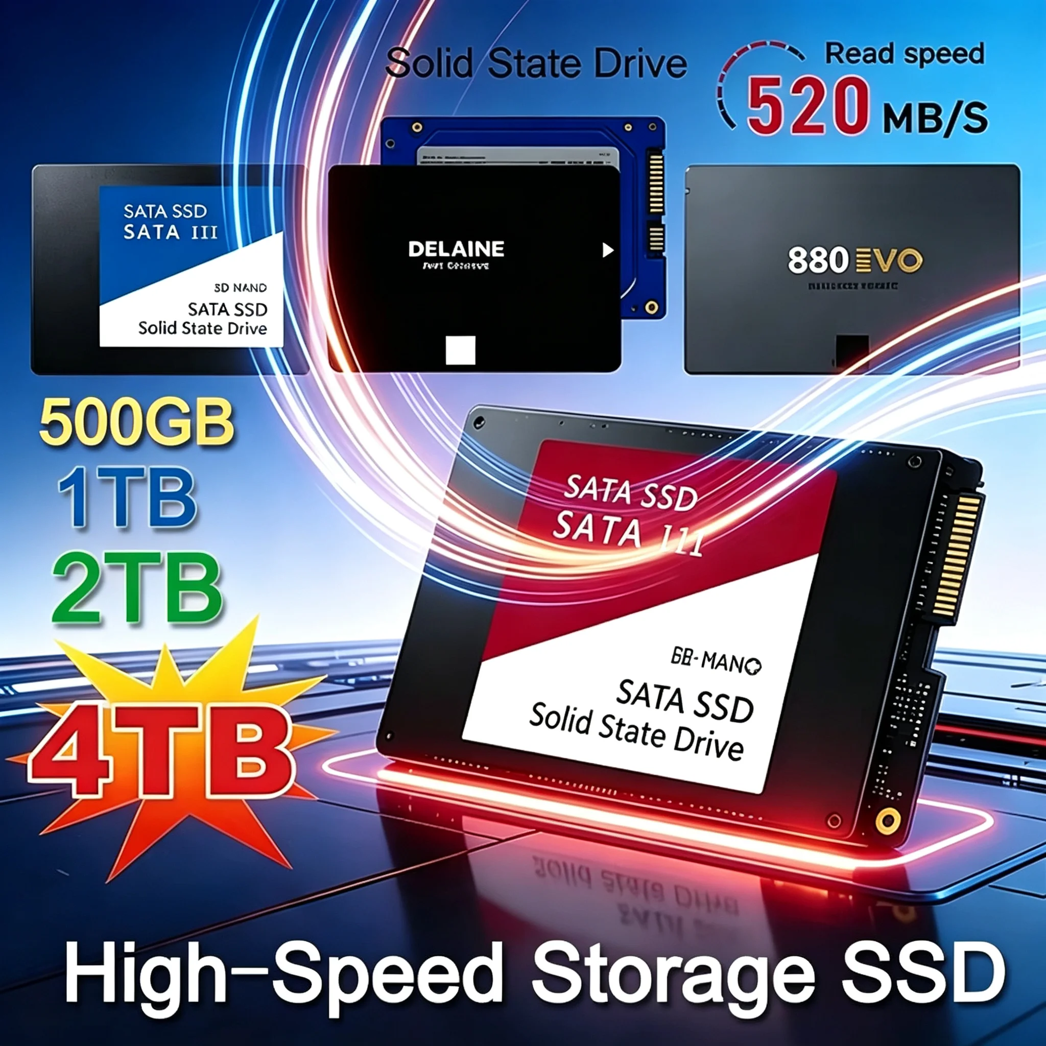 Disco de estado sólido SSD de  - Ssd 500Gb reseña y precio