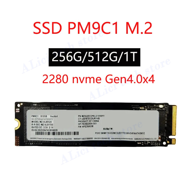 Original aplicable Samsung PM9 - Samsung Ssd reseña y precio