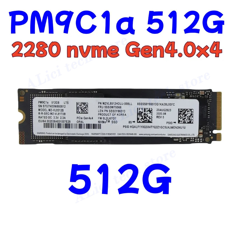 Original aplicable Samsung PM9 - Samsung Ssd reseña y precio