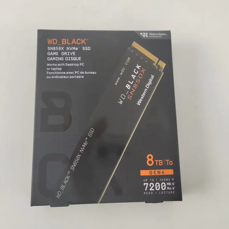 Nuevo WD_BLACK SN850X 8TB NVMe - Nvme Ssd reseña y precio