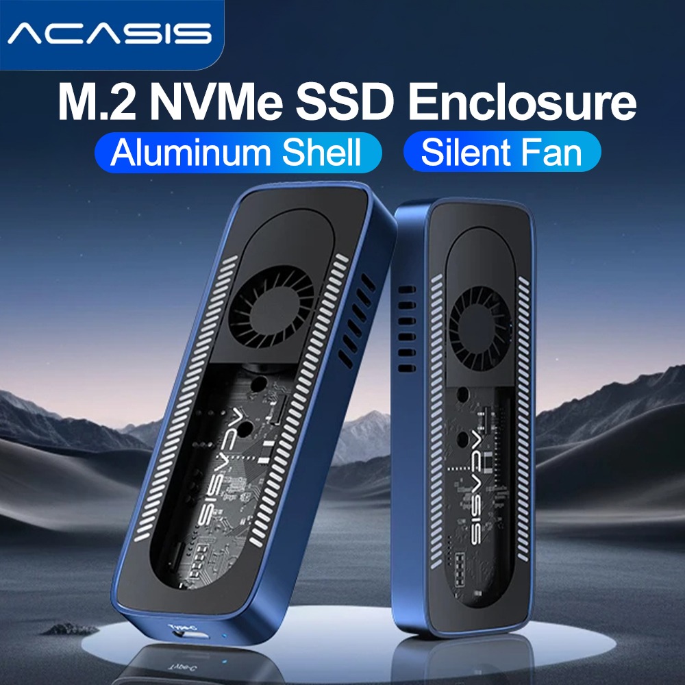 Caja de almacenamiento ACASIS  - 8Tb M2 Nvme Ssd reseña y precio